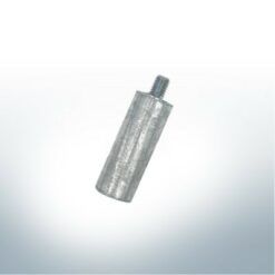 Anodi a spillo M8 Ø20/L55 | Yanmar Saildrive SD20/25/30/31 & 6LY-STE | (zinco) | 9112