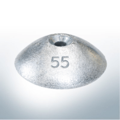 Anodi a disco con M6 Ø55 mm (AlZn5In) | 9811AL