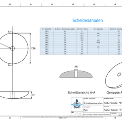 Disk-Anodes 35x6 Ø35 mm (Zinc) | 9816