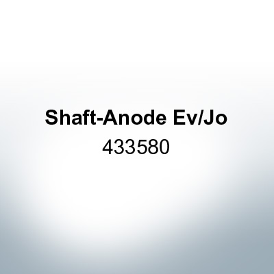 Anodes compatible to OMC| Shaft-Anode Ev/Jo 433580 (AlZn5In) | 9533AL