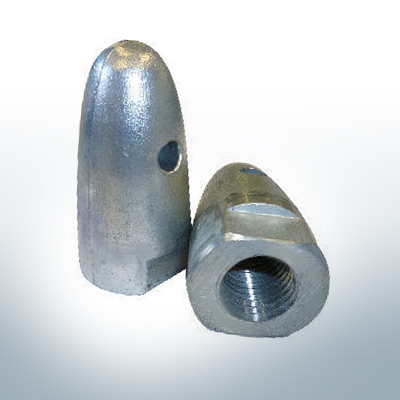 Anodes compatible to Volvo Penta | Cap-Anode 3/4" 833913 (AlZn5In) | 9216AL