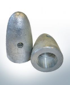 Anodes compatible to Volvo Penta | Cap-Anode 1" 828140 (AlZn5In) | 9222AL