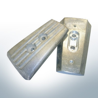 Anodes compatible to Volvo Penta | Engine-Anode | 3588746 | 3888813A 14Z (AlZn5In) | 9238AL