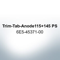 Anodes compatible to Yamaha and Yanmar | Trim-Tab-Anode 115 145 PS 6E5-45371-00 (AlZn5In) | 9539AL