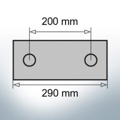 Block- and Ribbon-Anodes Block L290/200 (Zinc) | 9324