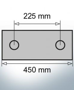 Block- and Ribbon-Anodes Block L450/225 (AlZn5In) | 9344AL