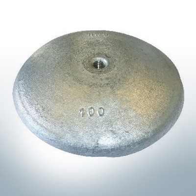 Anodi a disco Ø 100mm | M10 (AlZn5In) | 9800AL