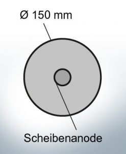 Disk-Anodes Ø150 mm (AlZn5In) | 9803AL