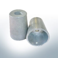 Shaftend-Anodes conical with retainer key 40 mm (Zinc) | 9440