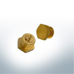 Manicotto in ottone per anodo a spillo | M8 x M18 | 9901