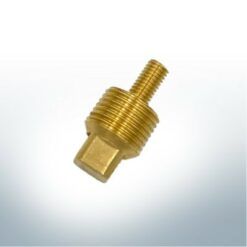 Presa in ottone compatibile con Volvo Penta | Ref: 838928 & 800475 | M8 x 1/2" | 9903