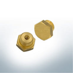 Presa in ottone compatibile con BUKH | Ref: 00E0450 (2-62050) | M5 x 3/8" | 9906