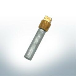 Anodo a spillo e presa in ottone 3/8'' Ø16/L50 | CAT: 6L2288 | (zinco) | 9122M