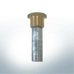 Anodo a spillo e manicotto in ottone - Volvo-Penta 119574-44150 | (zinco) | 9140M