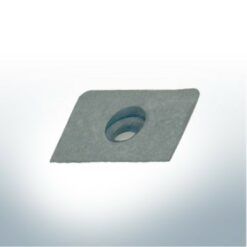 Anodi compatibili con Mercury | rif. 42121A2 adatti per 6-15hp (AlZn5In) | 9724AL - immagine 2