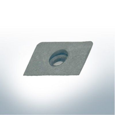 Anodi compatibili con Mercury | rif. 42121A2 adatti per 6-15hp (AlZn5In) | 9724AL - immagine 2