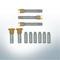 Set di anodi compatibile con il motore Caterpillar 3208 - V32 | Set di anodi 18 (Copy)
