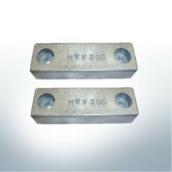 Anodi a blocco compatibili con Volvo Penta | 41100049 | L95/64,5 (zinco) | 9316