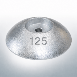 Anodi a disco Ø 125 (mm) | Foro passante (magnesio) | 9821MG